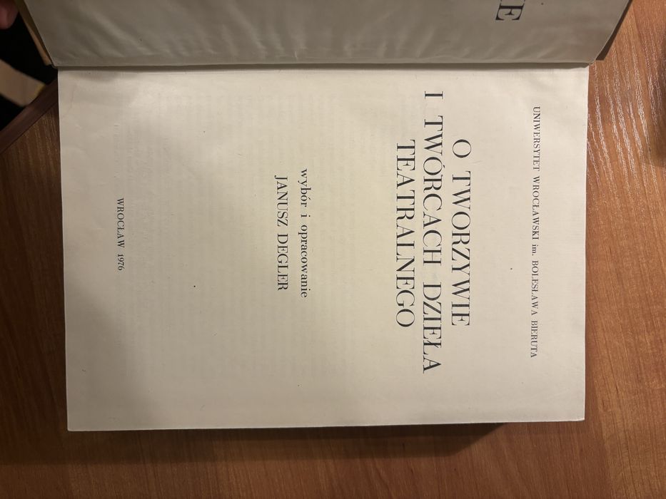 Książka Janusz Degler - Wprowadzenie do nauki o teatrze. Tom 2