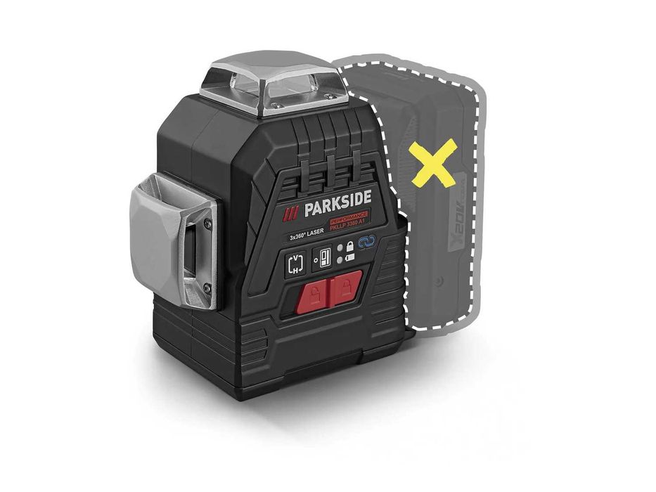NOWY Laser krzyżowy Parkside PERFORMANCE PKLLP 3360 A1