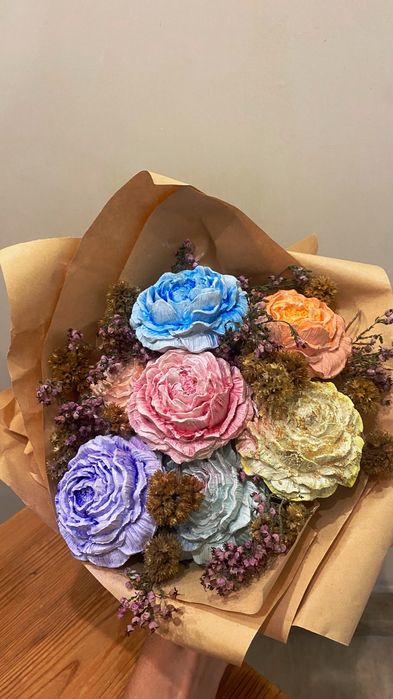 Ramo de flores gesso