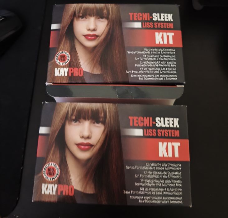 Kit de alisamento da Kaypro estão novos selados