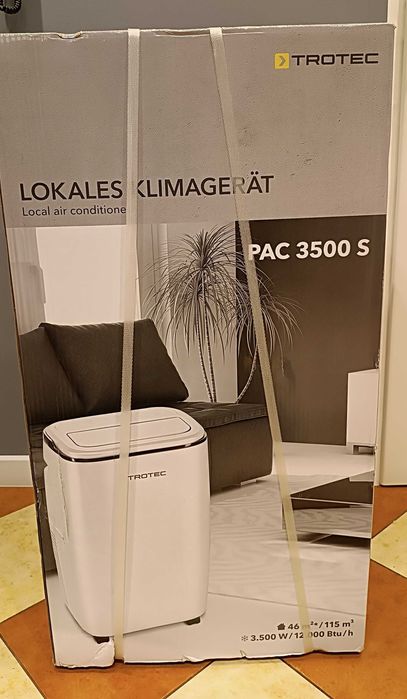 Klimatyzator przenośny 3,5 kW 46 m² / 115 m³