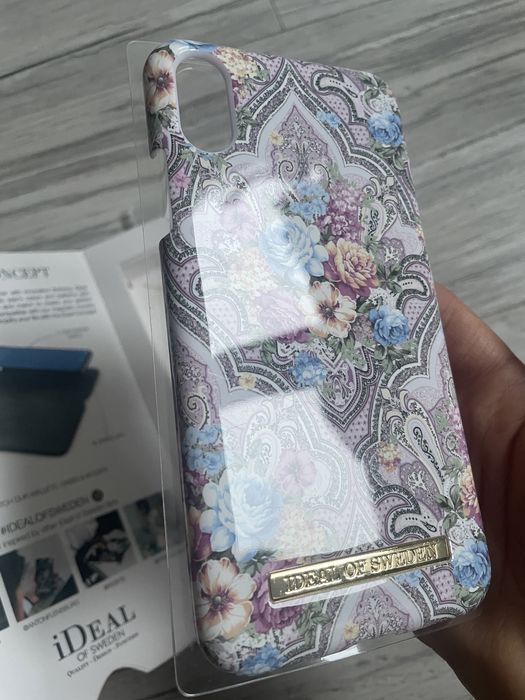 Etui iPhone X XS Ideal of Sweden kwiatowy wzór nowe