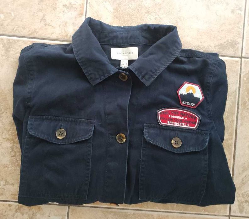 Springfield kurtka ,marynarka jeansowa