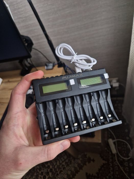 зарядка акумуляторних батарейок