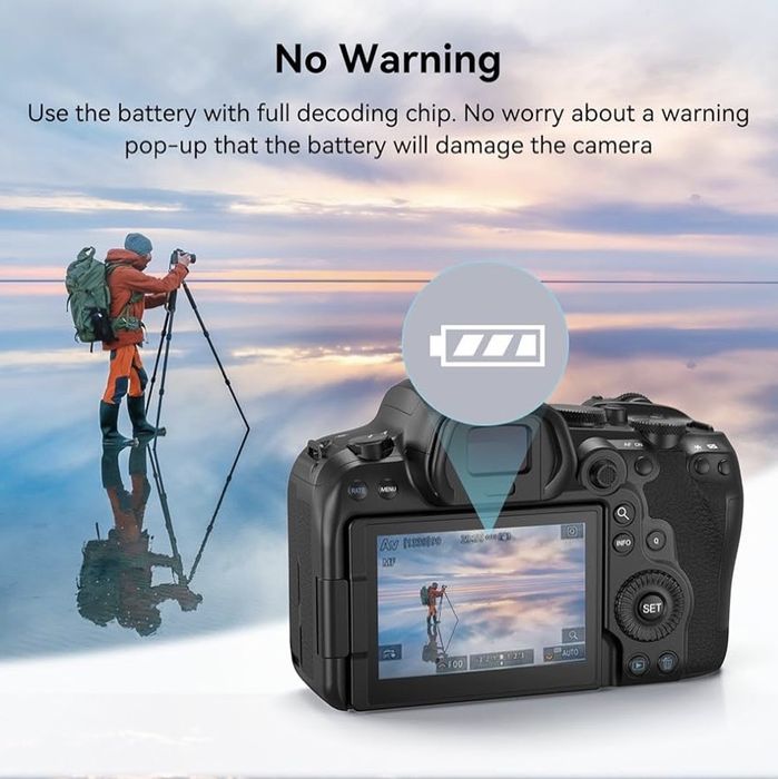Акумулятор SmallRig LP-E6NH USB-C (4264) для Canon – Заряджайте будь-де!