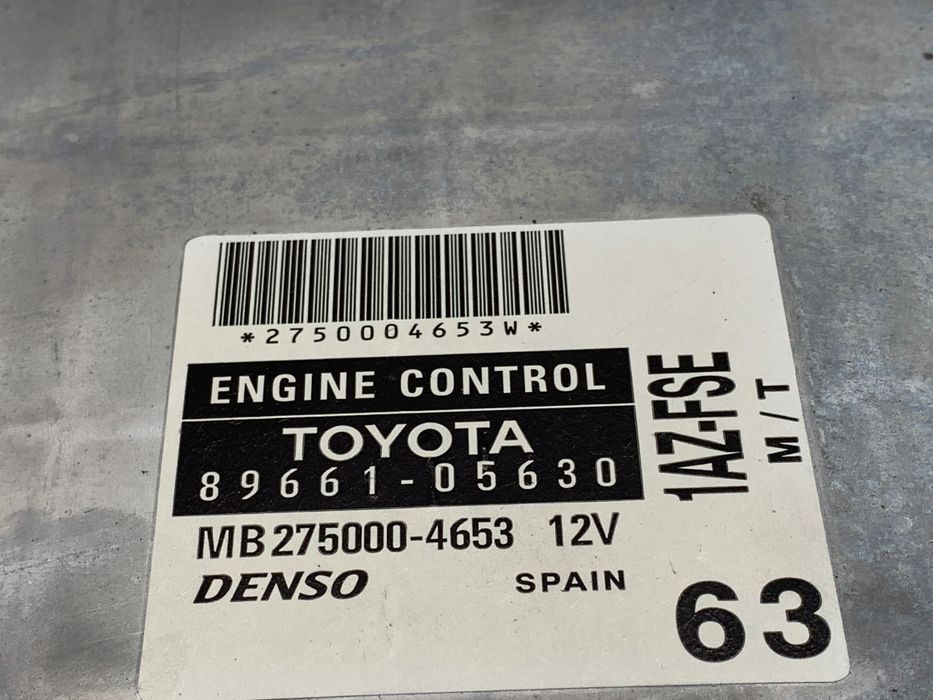 KOMPUTER SILNIKA TOYOTA AVENSIS T25 89661-05630 2.0 147KM 03-08