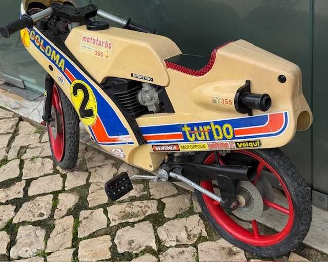 MOTO VINTAGE a pedais para criança