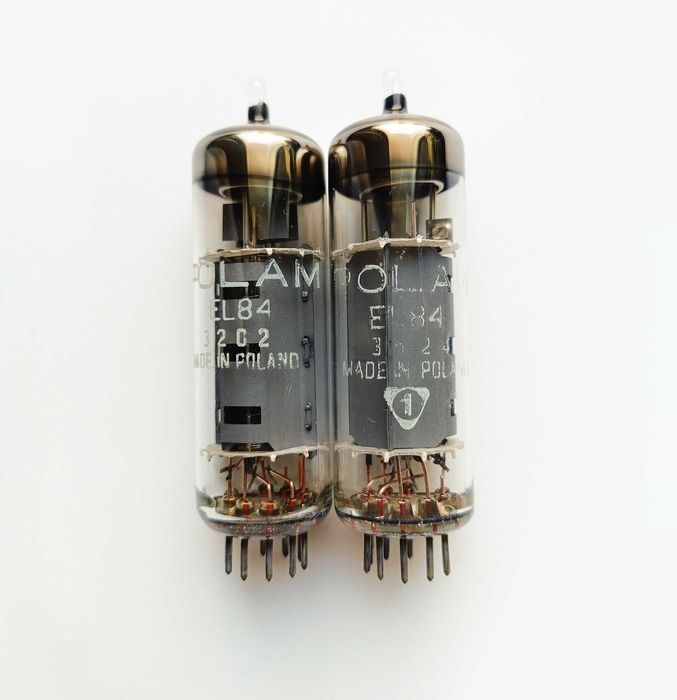 Lampy EL-84 POLAM dobrana para w pudełkach nowe ze starych zapasów