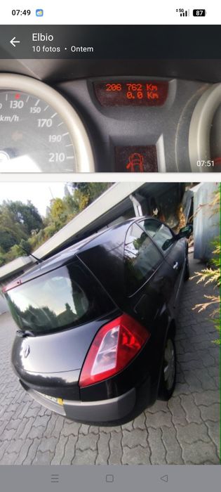 Renault Megane 1.5 DCI impecável de mecânica