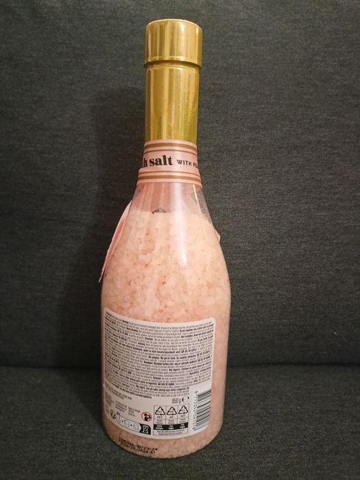 Sól do kąpieli, szampan, bath Salt peachy perfect