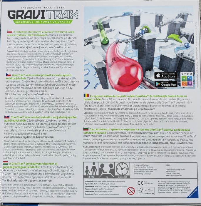 Ravensburger GraviTrax Starter-Set – Interaktywny tor kuleczkowy (Zestaw Startowy)