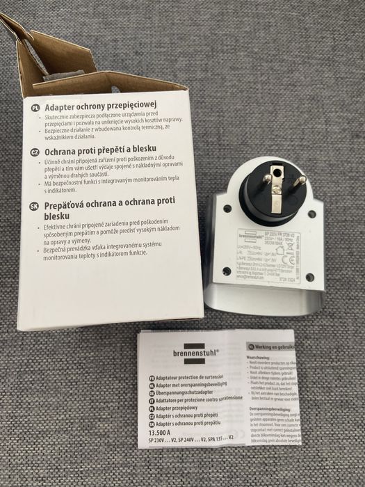 Adapter przepięciowy 13.500 A BRENNENSTUHL