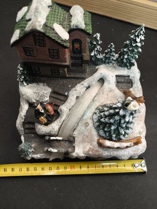 Vila Natalina Miniatura Decoração
Peça Central de Inverno: Charmosa mi