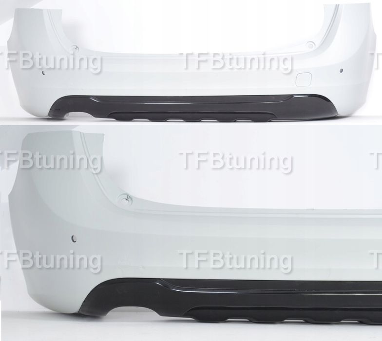 spoiler dokładka zderzaka tył volvo v60 s60 2010-2018 tfb tuning wyp