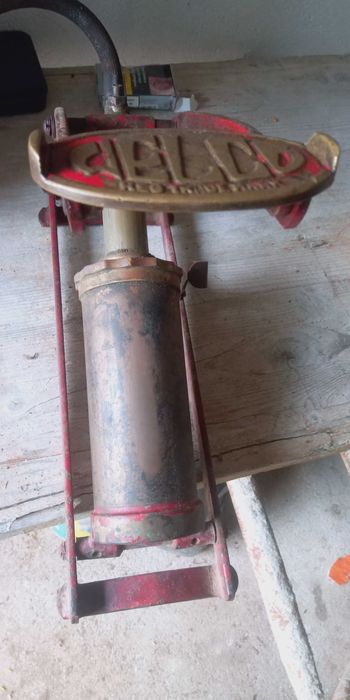 bonba de ar antiga para decoraçao