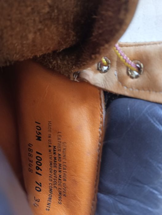 Шкіряні черевики Timberland (44 розмір)