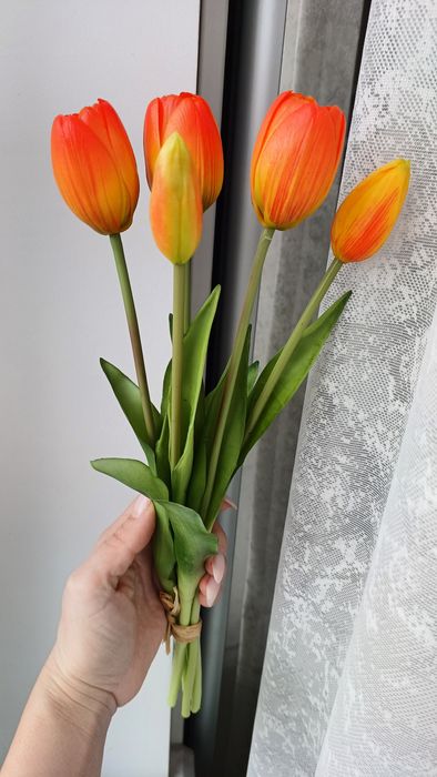 Тюльпани гелеві висота 40см