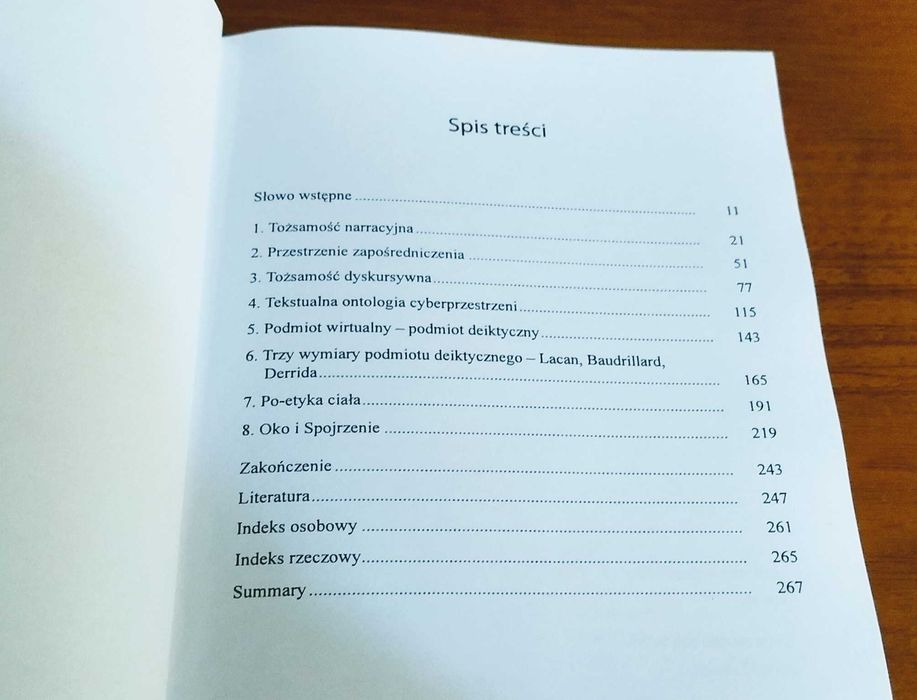 Narodziny podmiotu wirtualnego narracja, dyskurs, deixis Grzegorz Kubiński