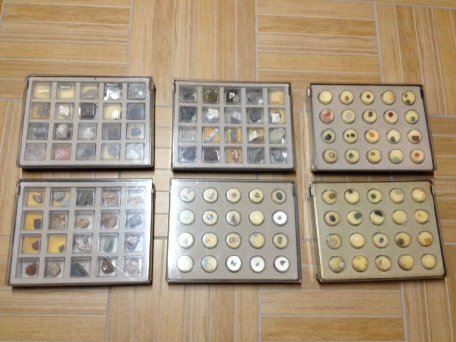 Vendo colecção completa Minerais e Pedras Preciosas