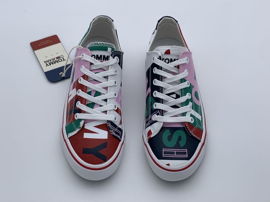 Tommy Hilfiger Jeans_Sneakersy Adidasy Trampki Damskie Buty_37_23.5 cm