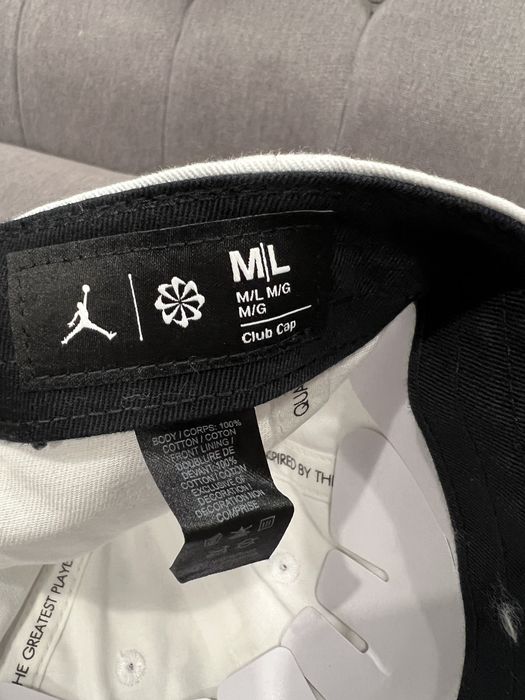 Кепка унісекс Air Jordan U Club Cap Us Cb Wsh Jm White HQ1963-100 біла