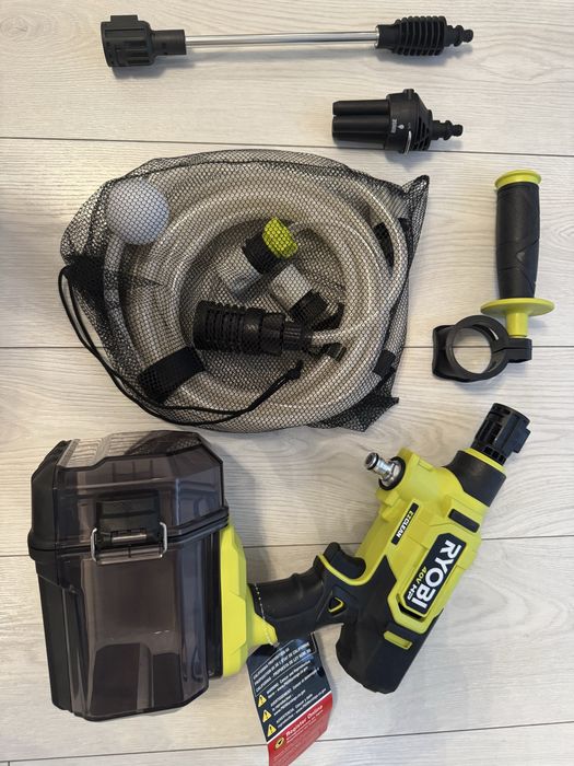 Nowa Myjka ciśnieniowa Ryobi 36V 40V EZCLEAN 600PSi MAX POWER 41bar