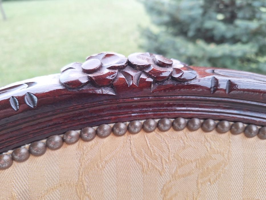 4 krzesła stylowe ludwika piękne