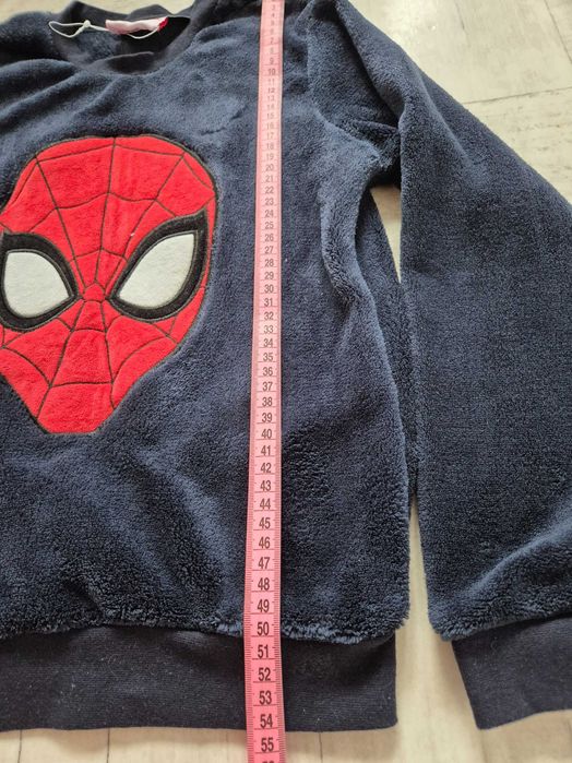 Nowa ciepła bluza chłopięca Spiderman, rozmiar 134
