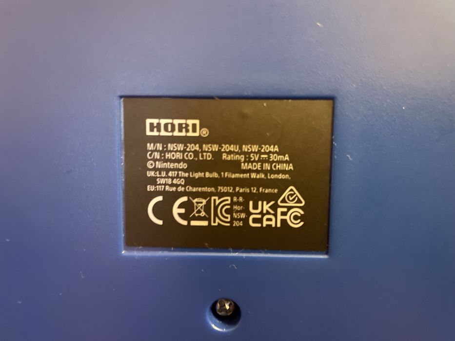 Комплект кермо педалі Hori Racing Wheel Pro Mini for Nintendo Switch