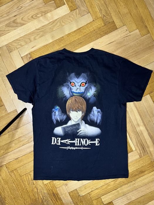 Футболка хлопок мерч Death Note оригинальный мерч по Аниме L