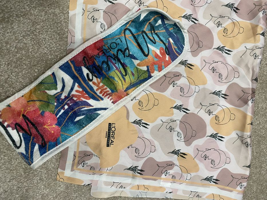 Conjunto de acessórios para cabelo e maquiagem da l’oréal