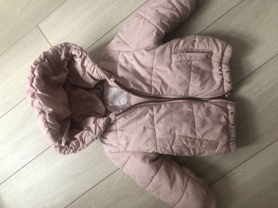 Теплая курточка демисезонная