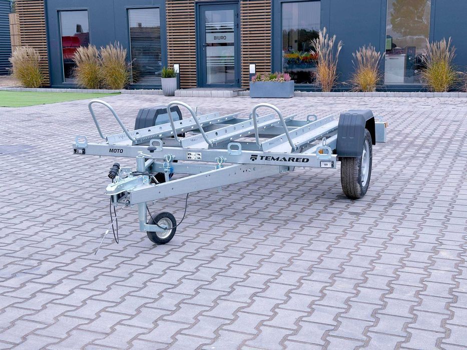 TEMARED MOTO 3 Premium DMC 750 kg na 3 motocykle bez podłogi