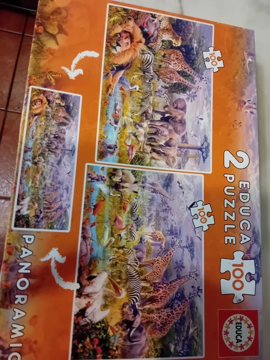 Conjunto de 3 Puzzles Diversos