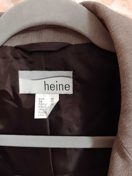 (36/S) Heine/ Wytworna, biznesowa kamizelka garniturowa z Londynu