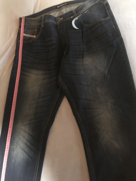 Nowe męskie jeansy, duży rozmiar