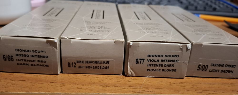 Фарба для волосся Brelil, окисники Brelil