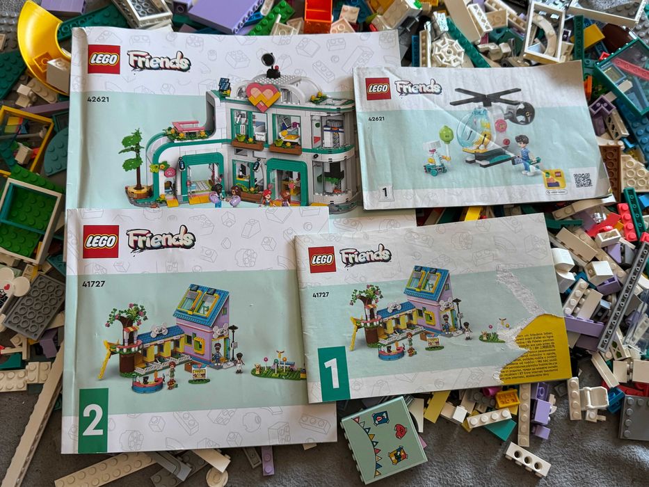 Lego mieszanka FRIENDS 42621, 41727 2kg IDEALNA