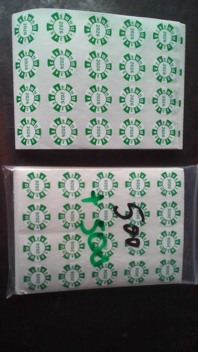 Gaśnica - kontrolki