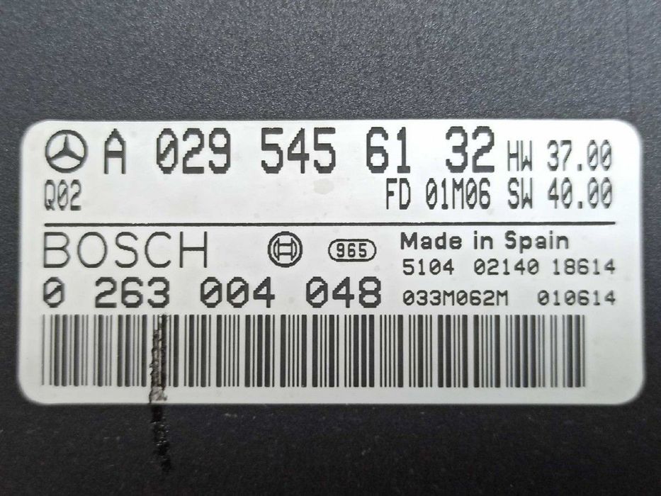 UNIDADE DE CONTROLE DE ESTACIONAMENTO MERCEDES CLASE S (W220) BERLINA 320 CDI (2...
