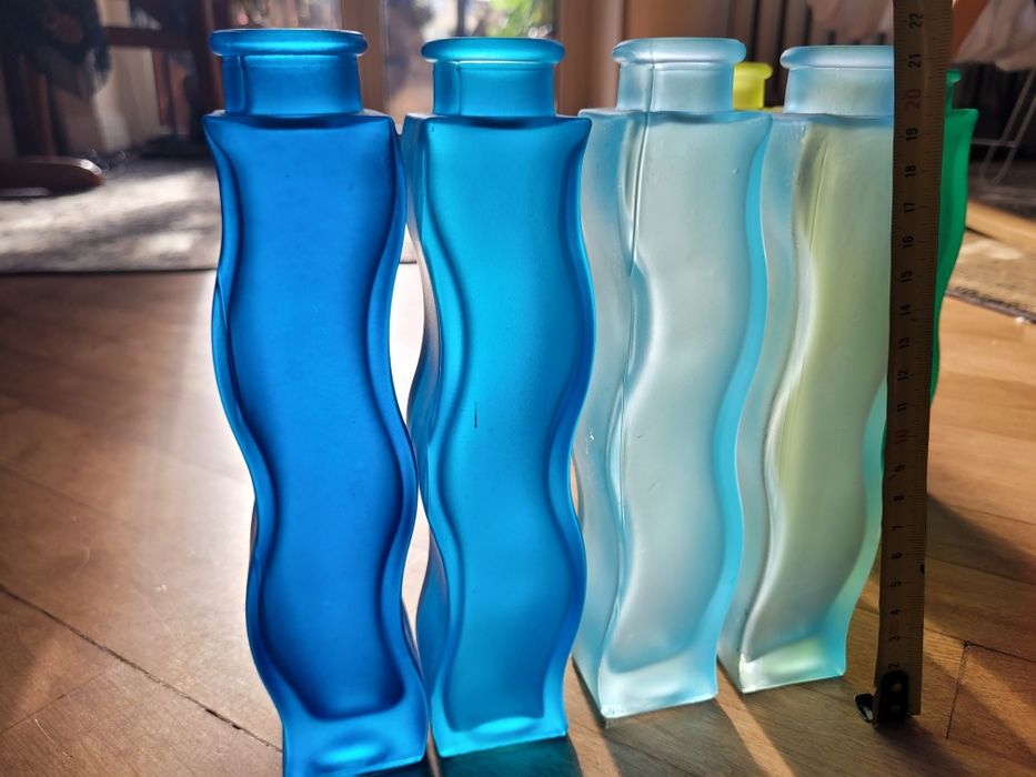 Butelki ozdoby szkło Ikea