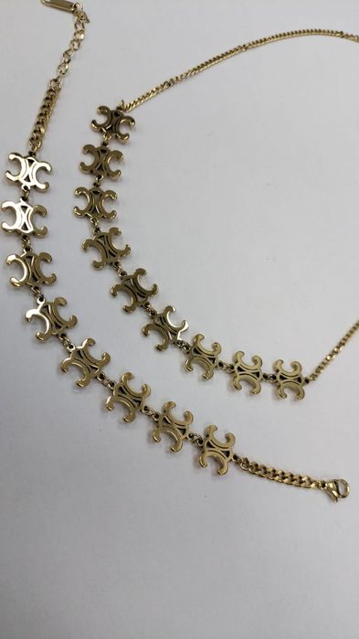 Zestaw biżuterii damskiej stał chirurgiczna