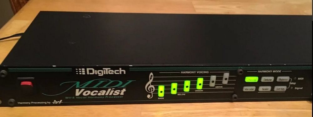вокальный процессор гармонайзер Digitech MV-5 Midi Vocalist Harmony