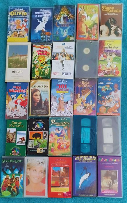 Colecção VHS Originais .. desde 0.50€