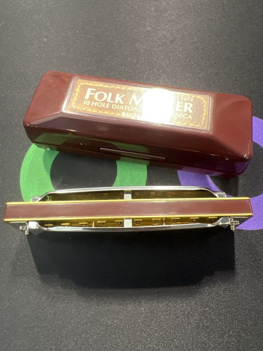 Harmonijka ustna diatoniczna SUZUKI Folk Master 1072 tonacja D