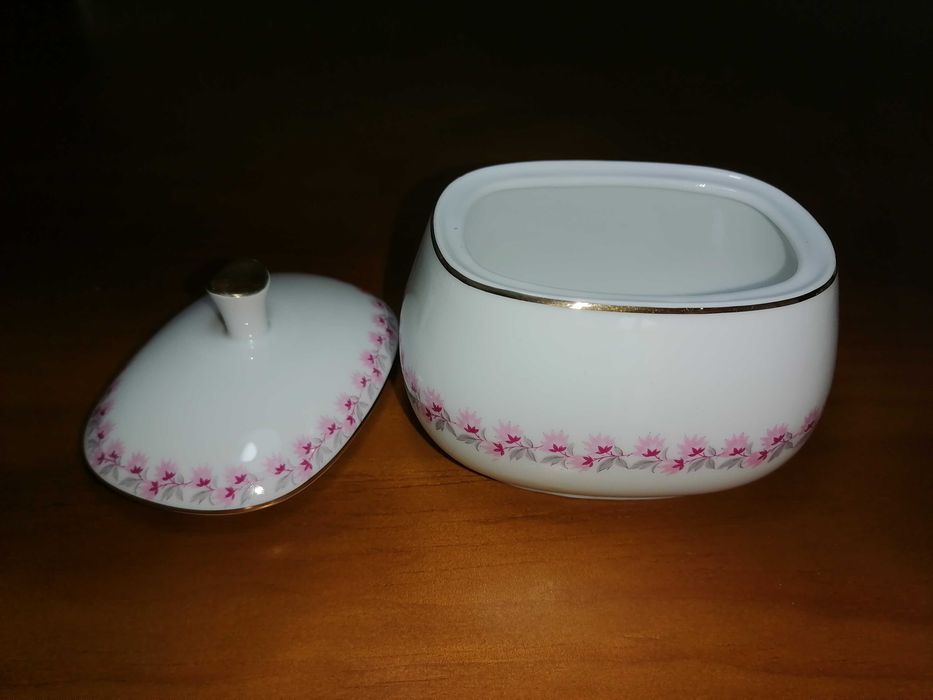 Serviço de chá S.P Coimbra Portugal em Porcelana Fina