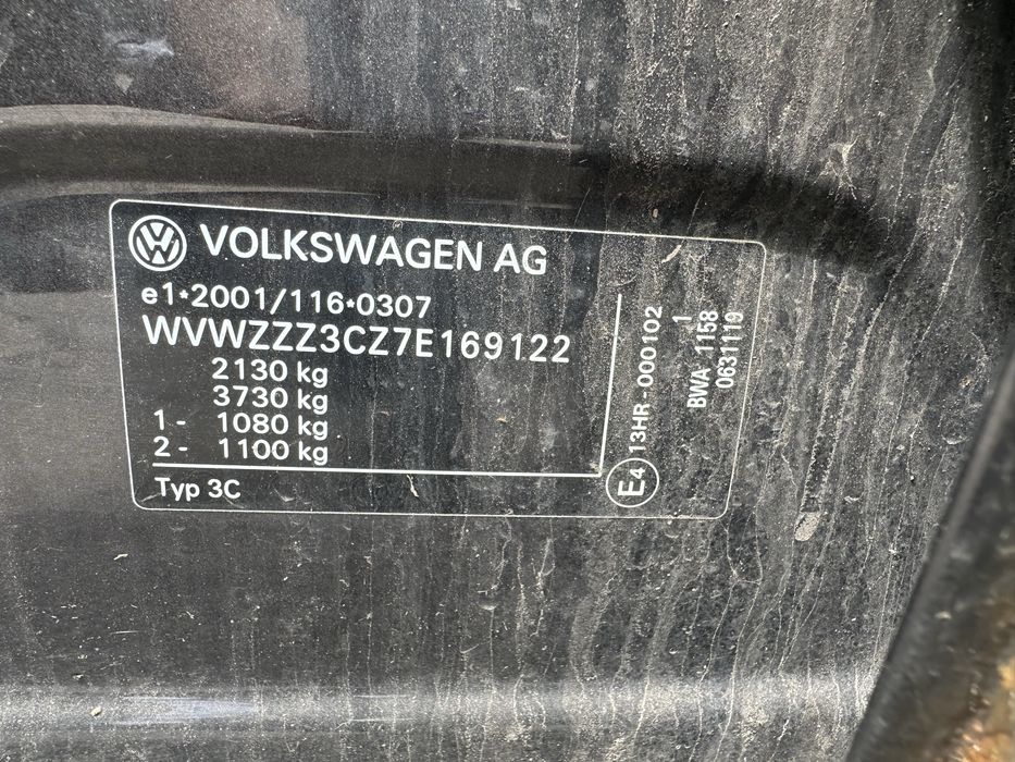 Volkswagen Passat B6 2.0FSI 2007 w calosci na czesci