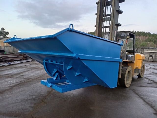 Pojemnik samowyładowczy TK 3000 do wózka widłowego segregacja odpady