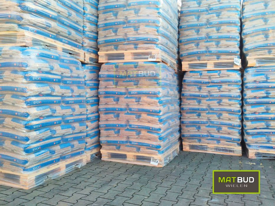 Pellet, Pelet, drzewny sosnowy SYLVA, LAVA, OLCZYK, OLIMP 15kg HDS