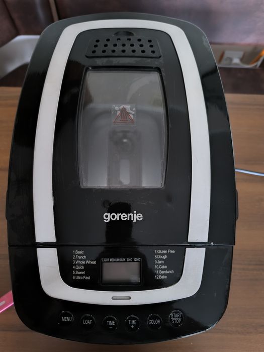 Хлібопіч Gorenie bm1200bk